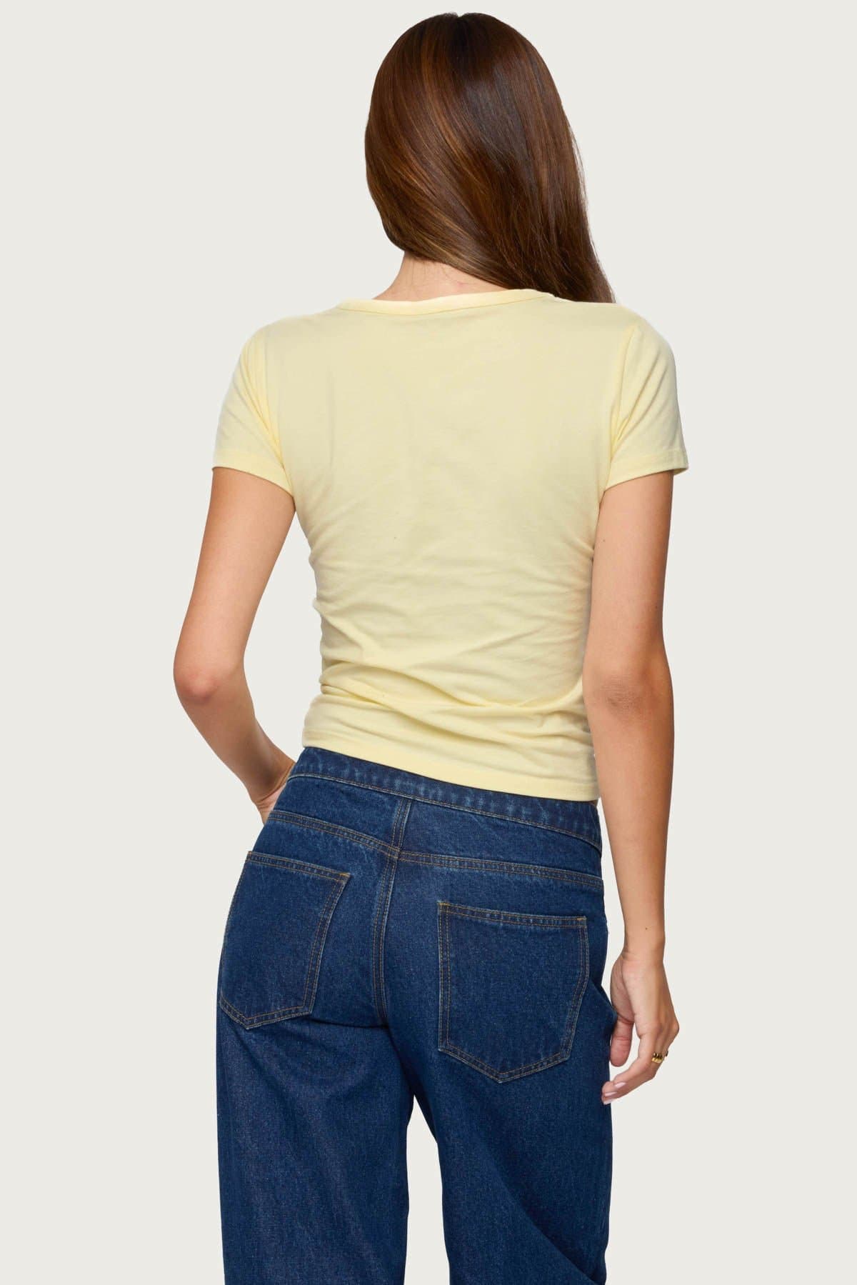 Local Market Fruit Graphic Print T-Shirt - Cotton Spandex Unisex