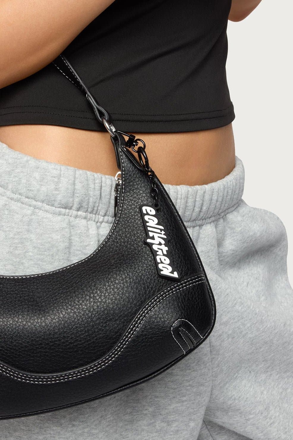 Daily Edikted Graphic Keychain - Silicone and Metal, 2.8 Inch Length