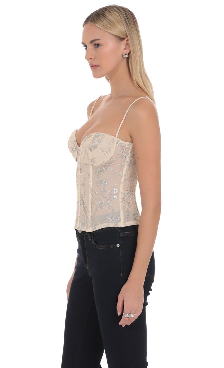 Solviera Embellished Corset Top