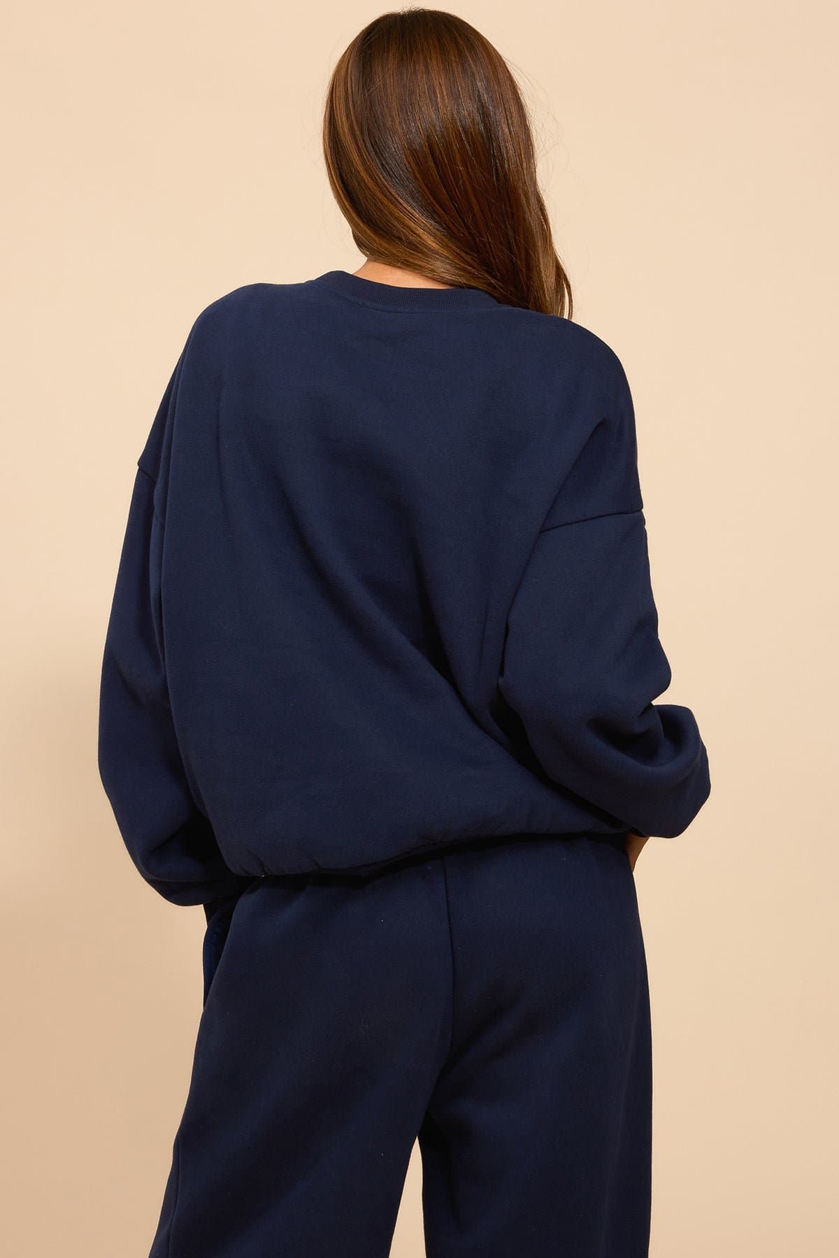 Edikted Major Sweatshirt Crewneck Graphic Cotton Polyester