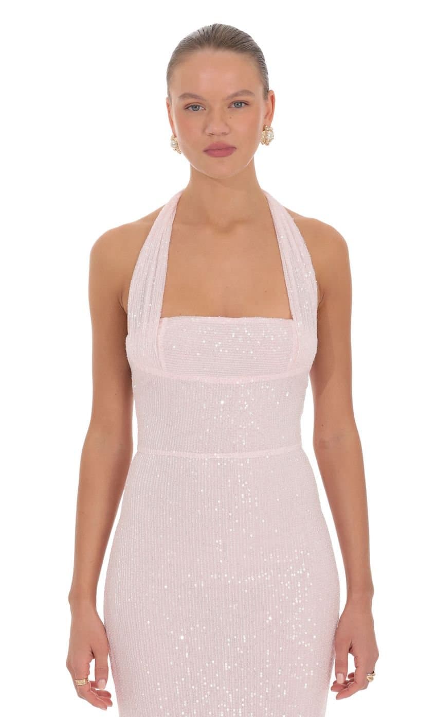 Ayla Sequin Maxi Dress