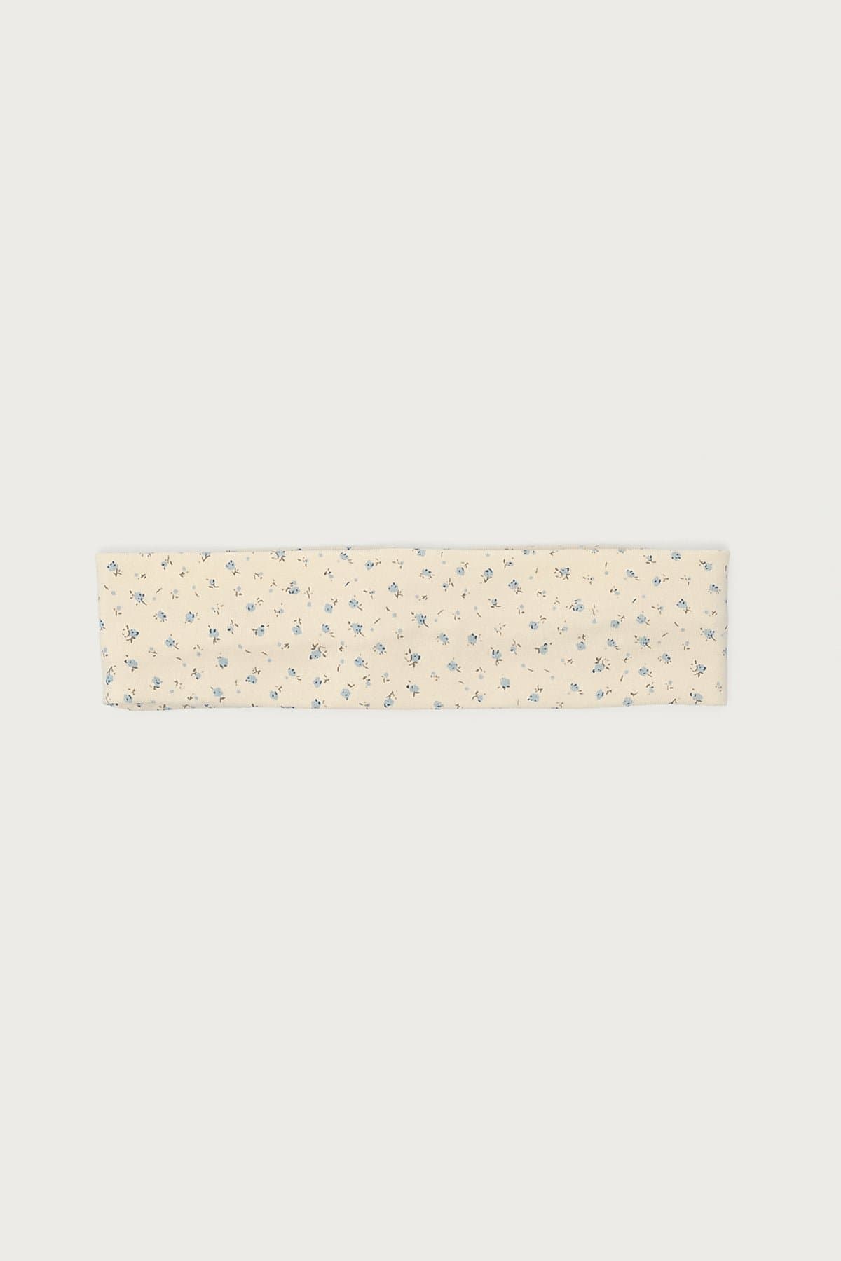 Floral Print Headband - Polyester Spandex, 8.7 Inch Length