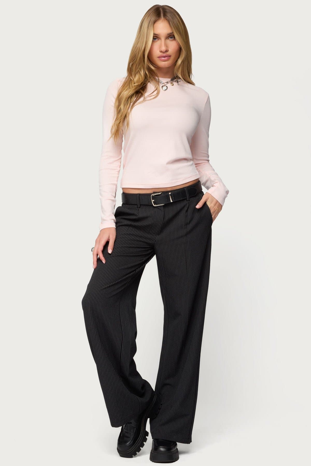 Kiyan Long Sleeve T-Shirt - Cotton Rayon Spandex Unisex Tee