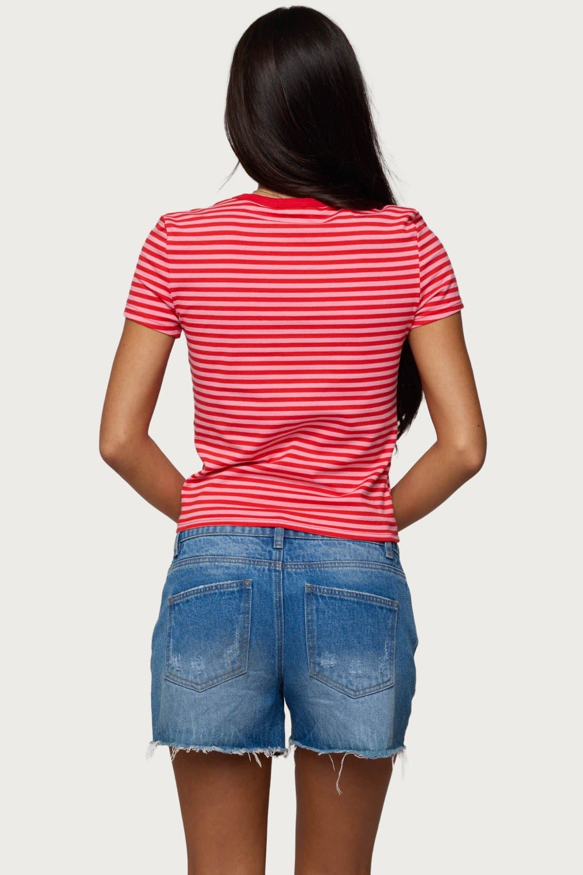 Nessie Striped T-Shirt - Cotton Spandex Unisex