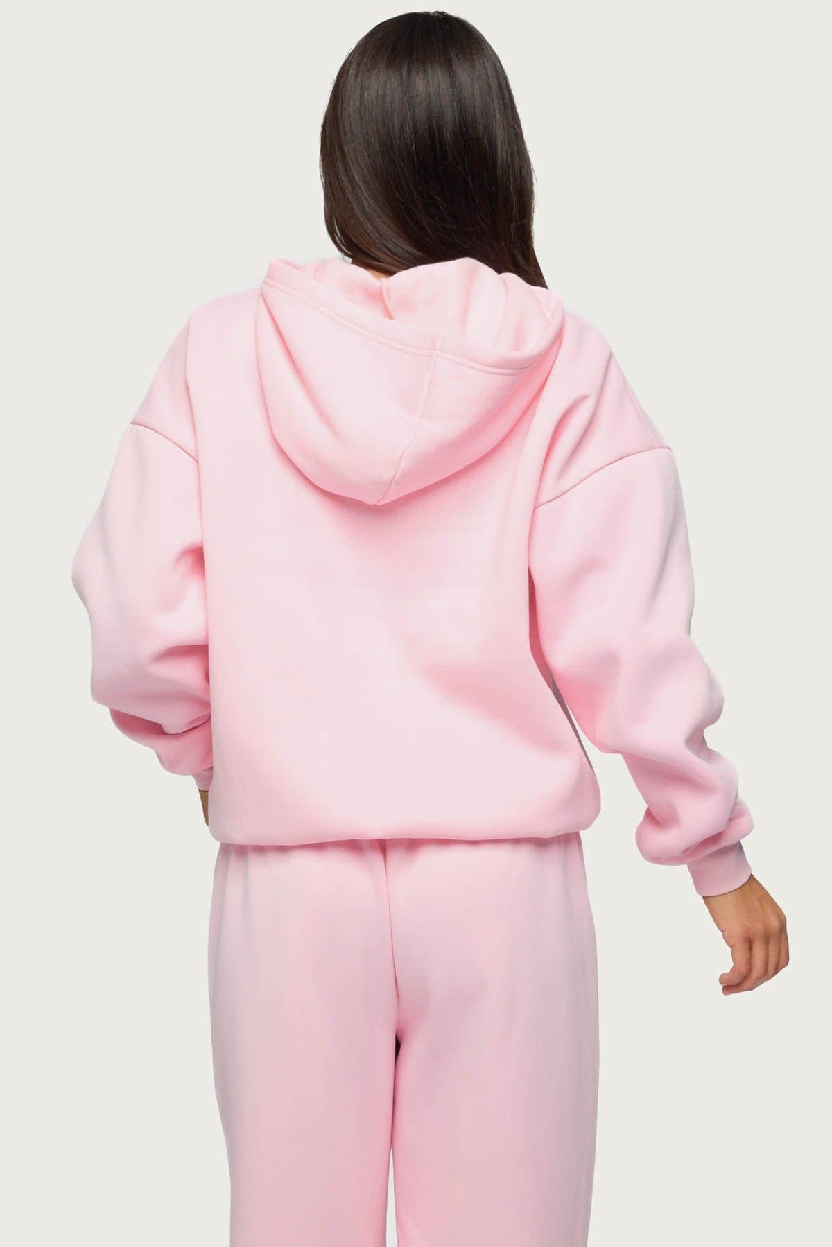 Camo Crush Edikted Oversized Hoodie - Camo Graphic Patch, Polyester Cotton