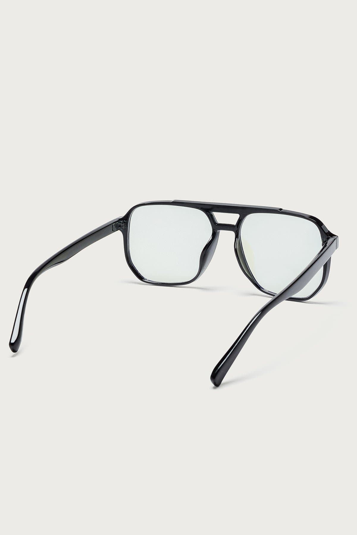 On The Daily Square Polycarbonate Glasses Frame Width 5.6in Lens Height 2in Arm 5.6in