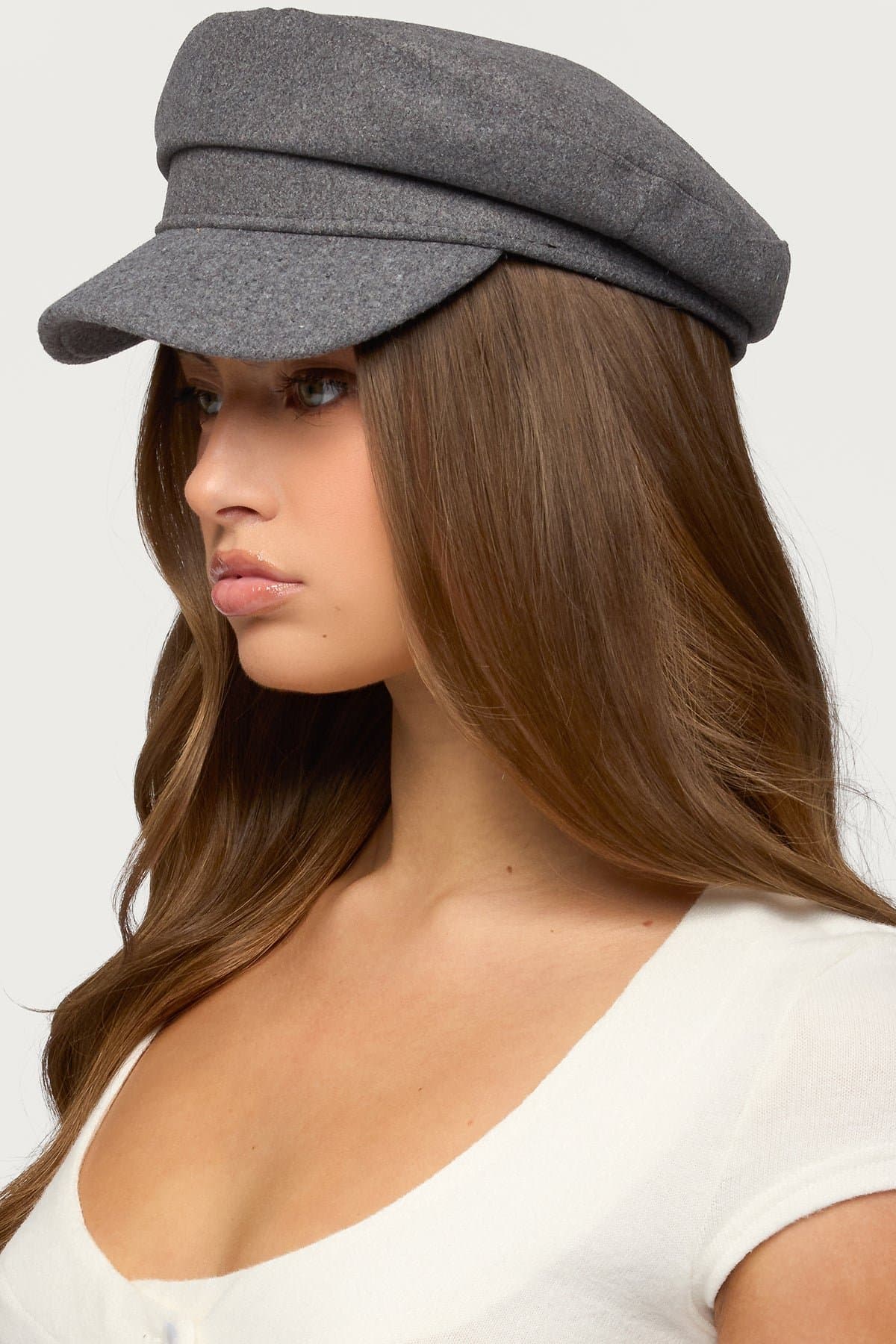 Baker Boy Hat Polyester Cotton Blend 10.2x7.7 Inches