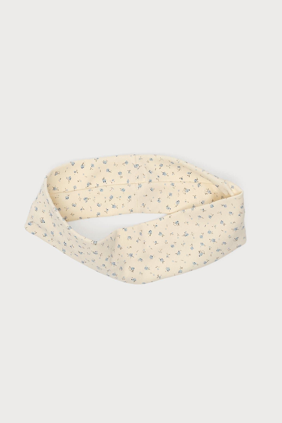 Floral Print Headband - Polyester Spandex, 8.7 Inch Length