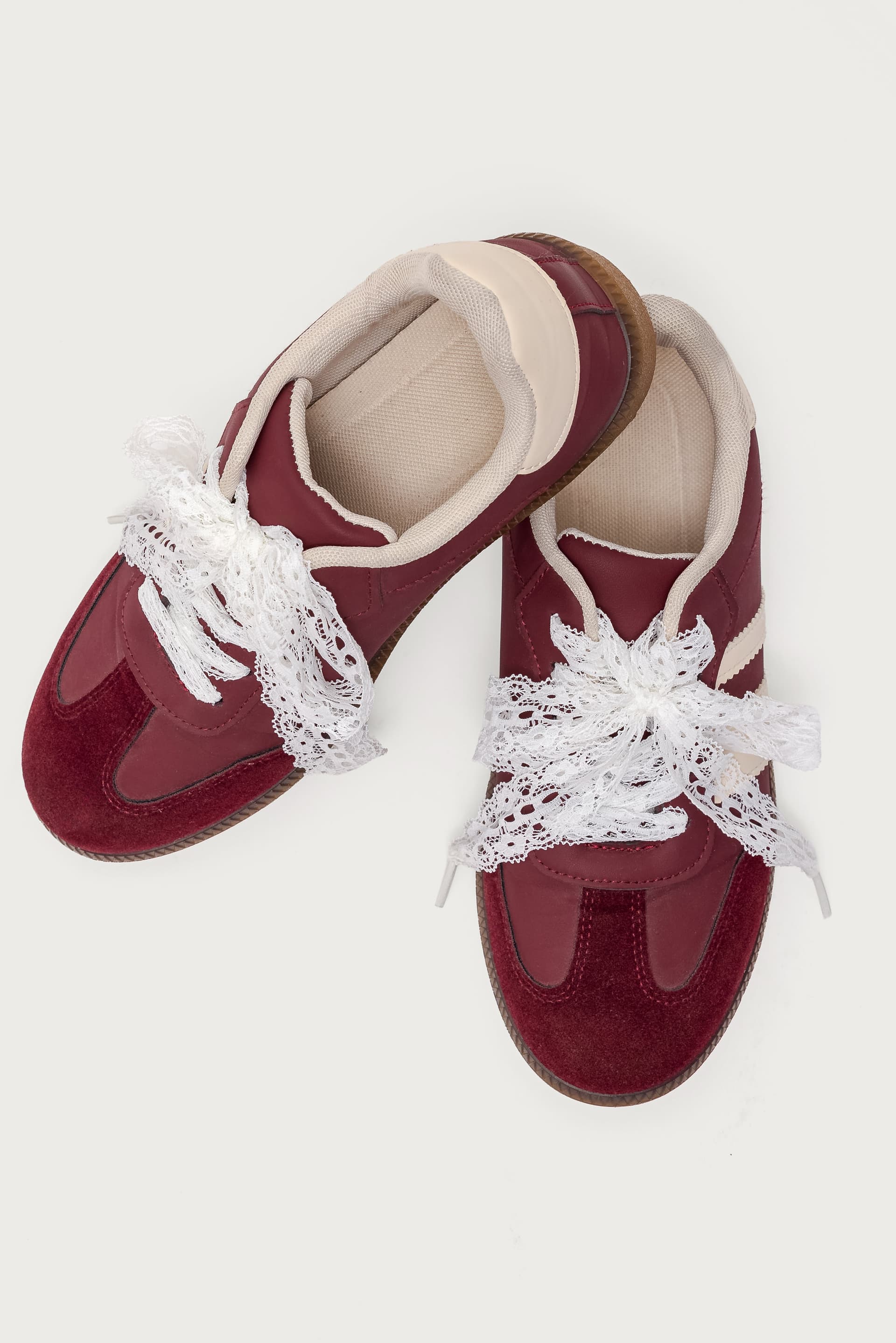 Lace Shoelaces - Nylon Spandex Fabric 47.2 Inch Length