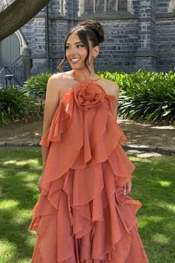 Beach Layered Ruffles Floral Maxi Dress Ankle Length Sleeveless
