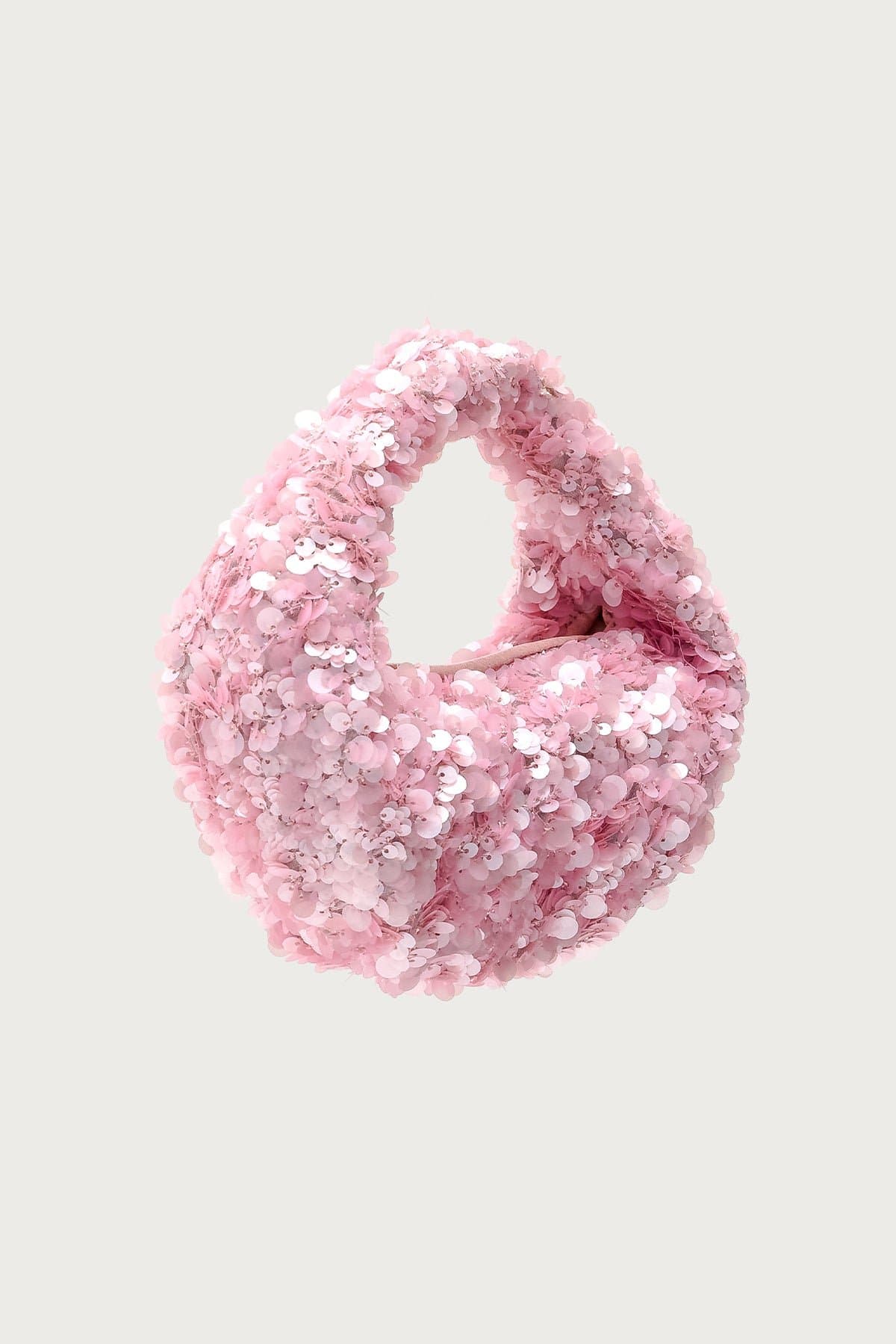 Sequin Handbag Polyester Width 7.7in Height 5.1in Depth 1.6in