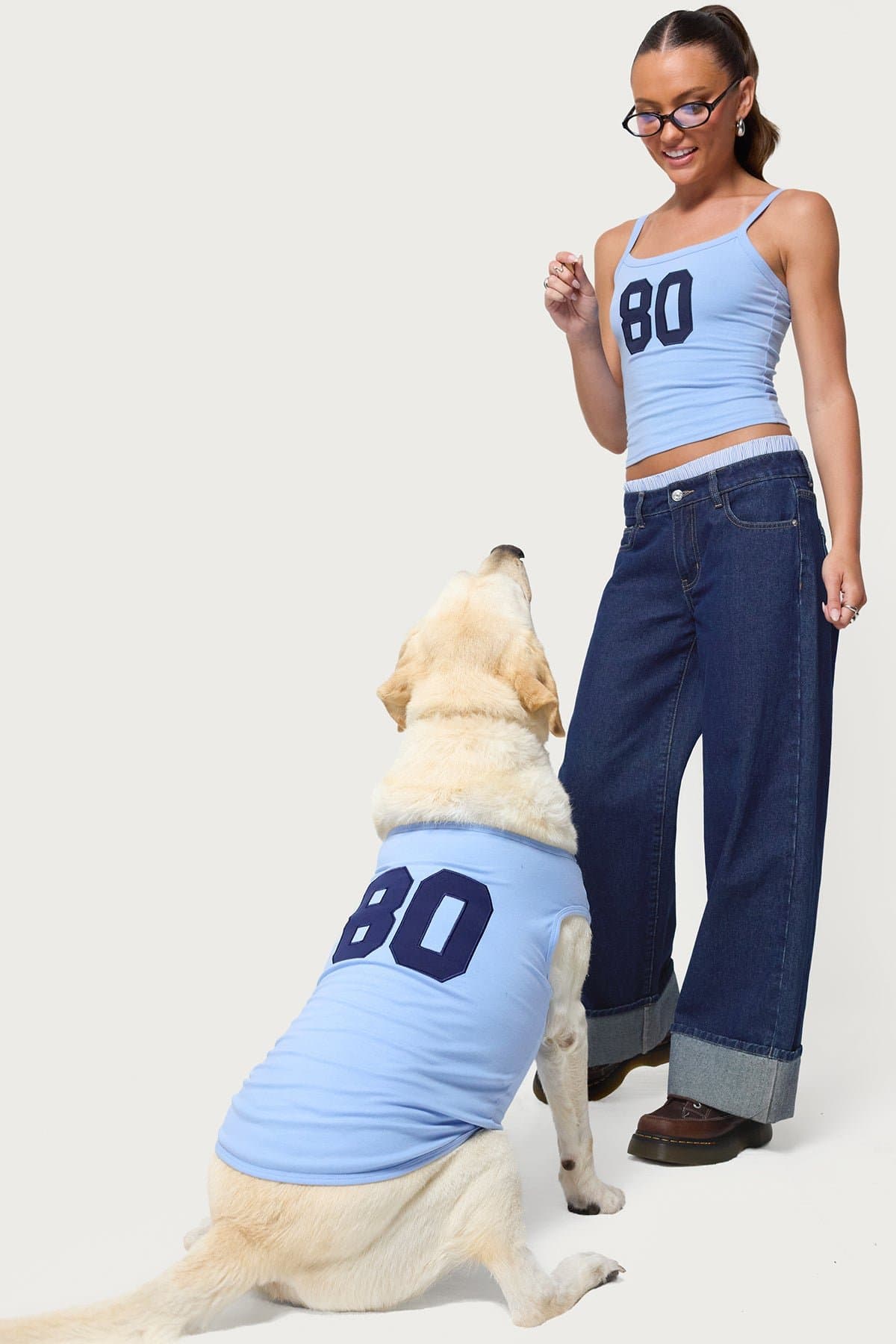 80's Babe Graphic Pet Tank Top - Cotton Spandex Unisex