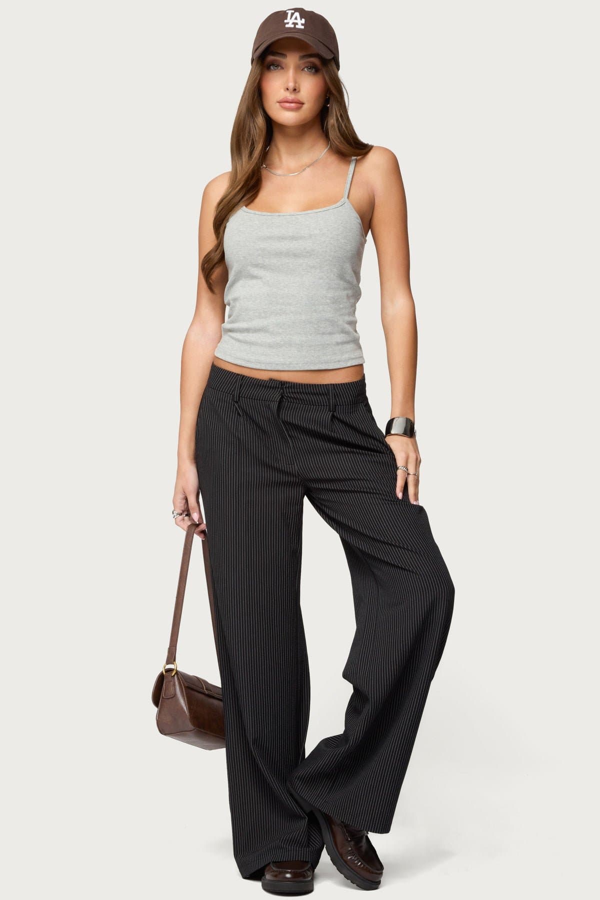 Deanna Tank Top Adjustable Straps Cotton Spandex Loungewear