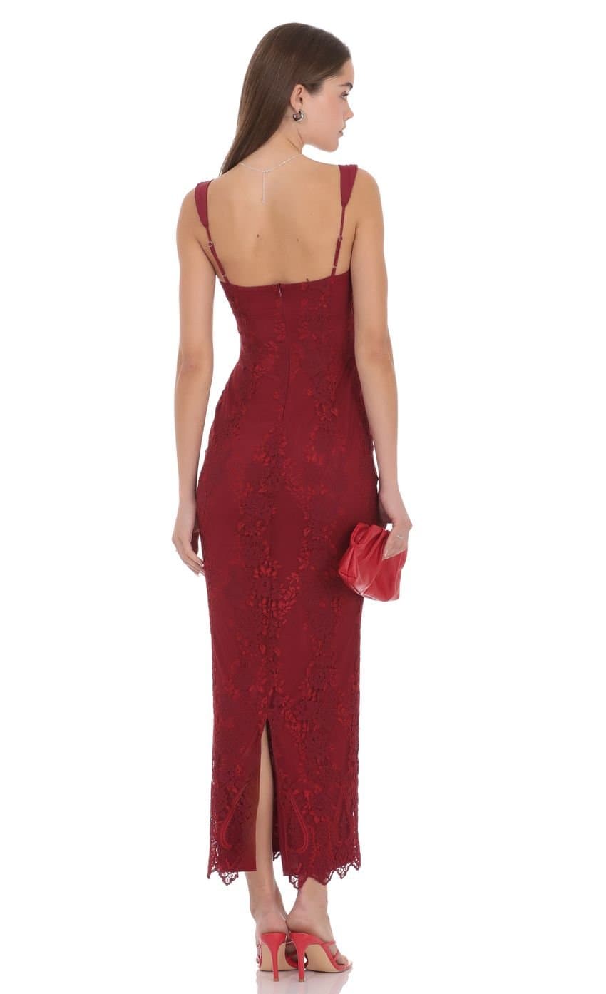 Valen Lace Maxi Dress