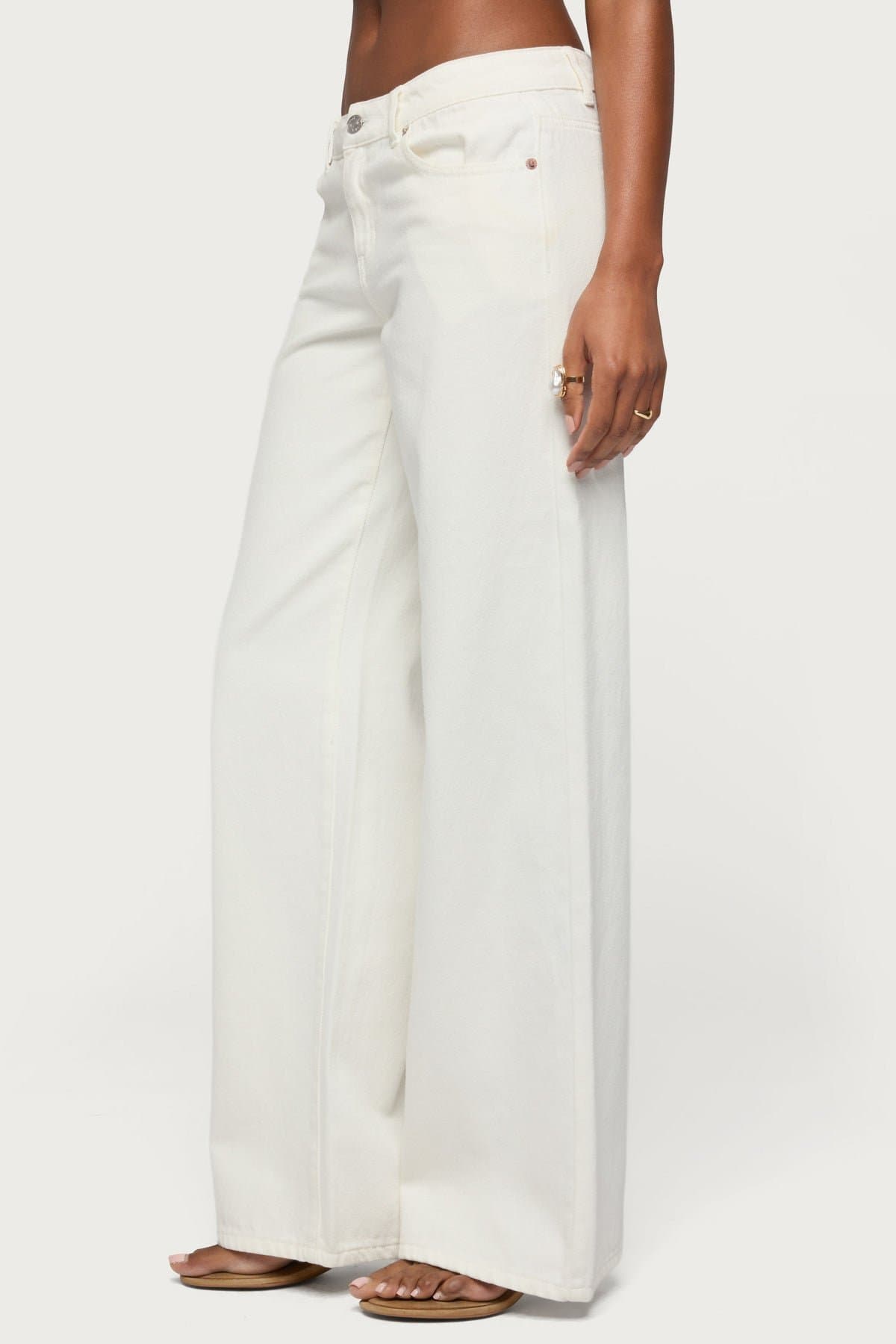 Tall Roman Low Rise Baggy Jeans - Rigid 100% Cotton Denim, 33.5" Inseam Size S