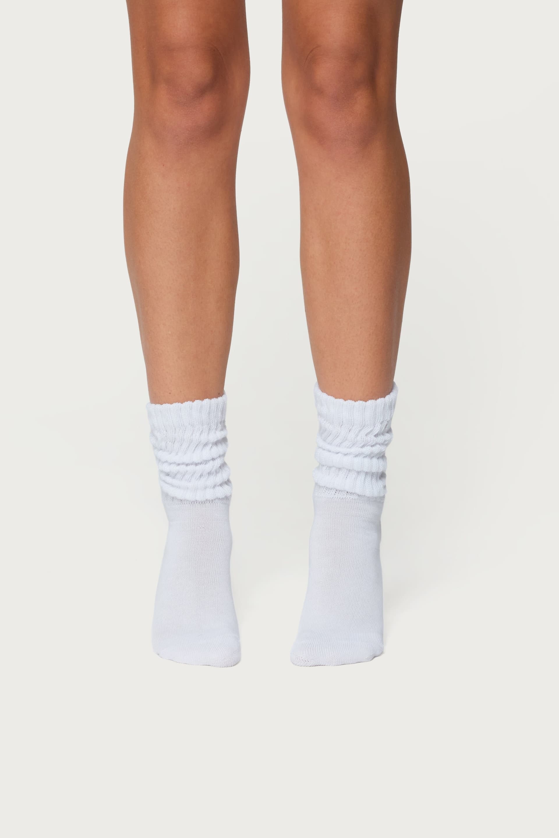 Scrunch Socks Ribbed Cotton Spandex Blend 13 Inch Length Unisex