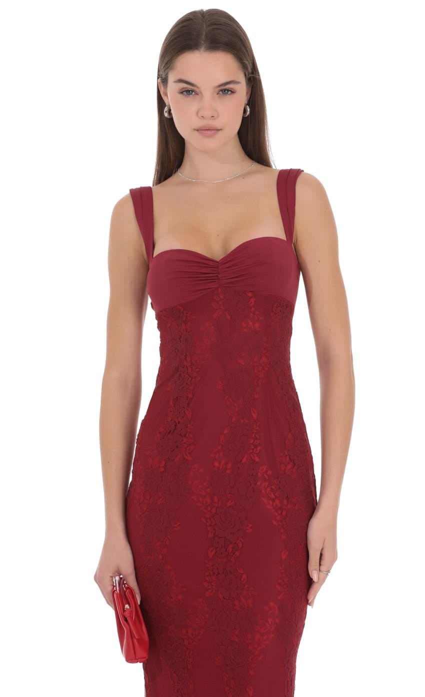 Valen Lace Maxi Dress