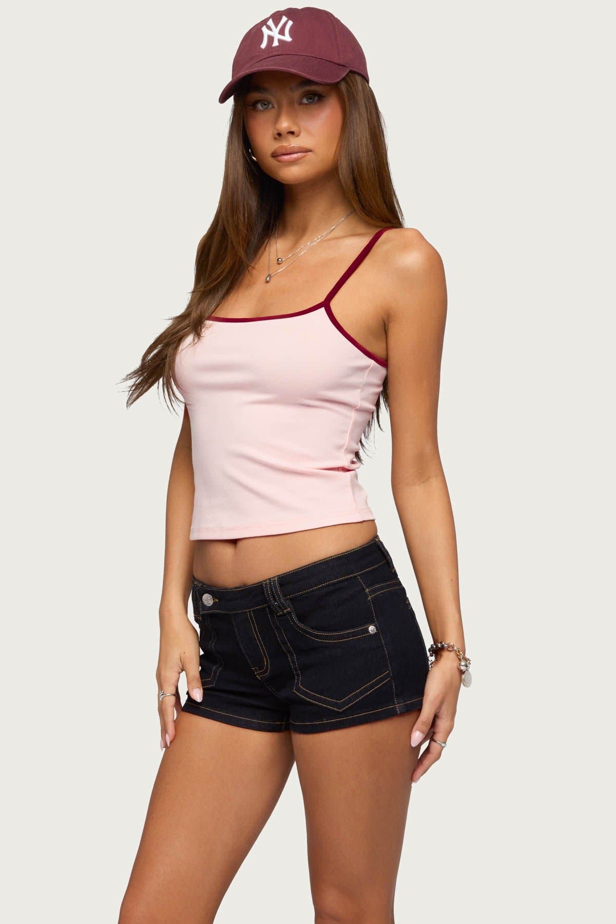 Deanna Tank Top - Adjustable Straps Cotton Spandex Loungewear