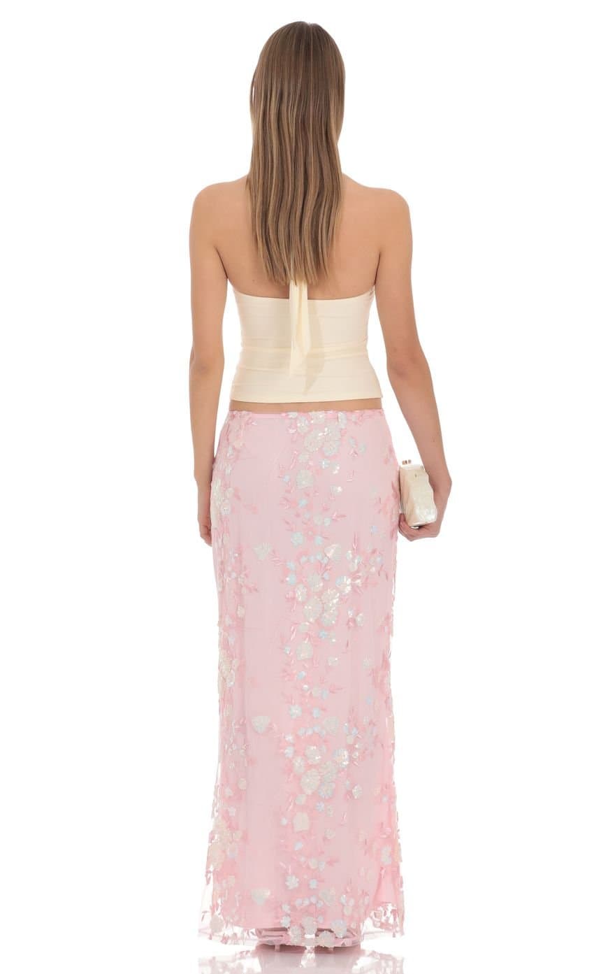 Makayla Embellished Maxi Skirt
