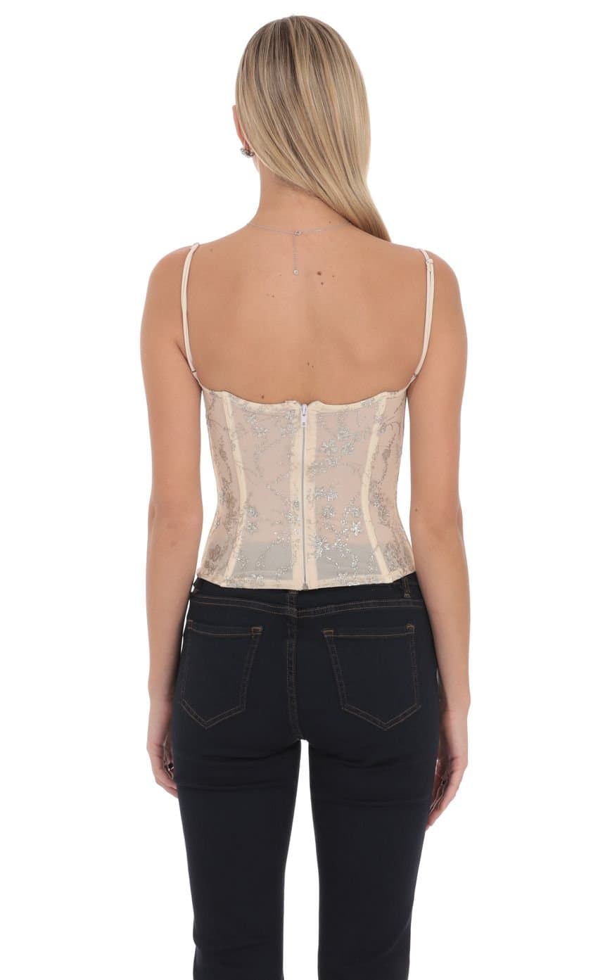 Solviera Embellished Corset Top