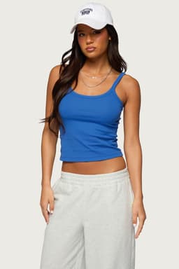 Basic Babe Tank Top Cotton Spandex Women's Sleeveless Shirt