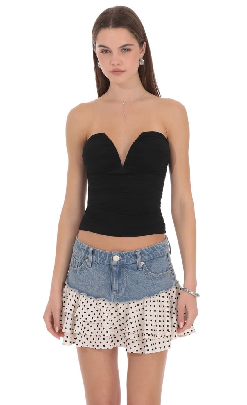 Marietta Tiered Mini Skirt