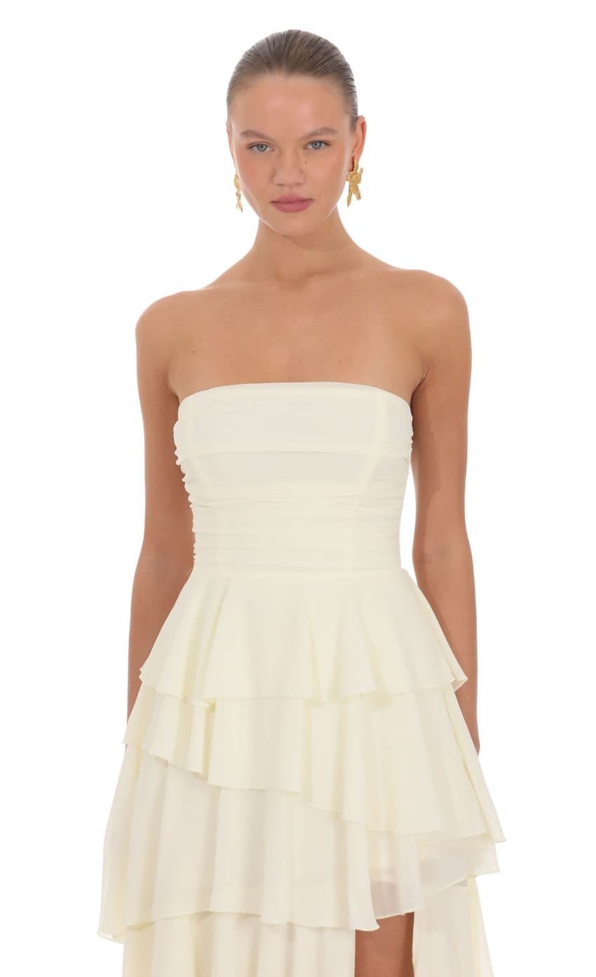 Stella Maxi Dress in Cream