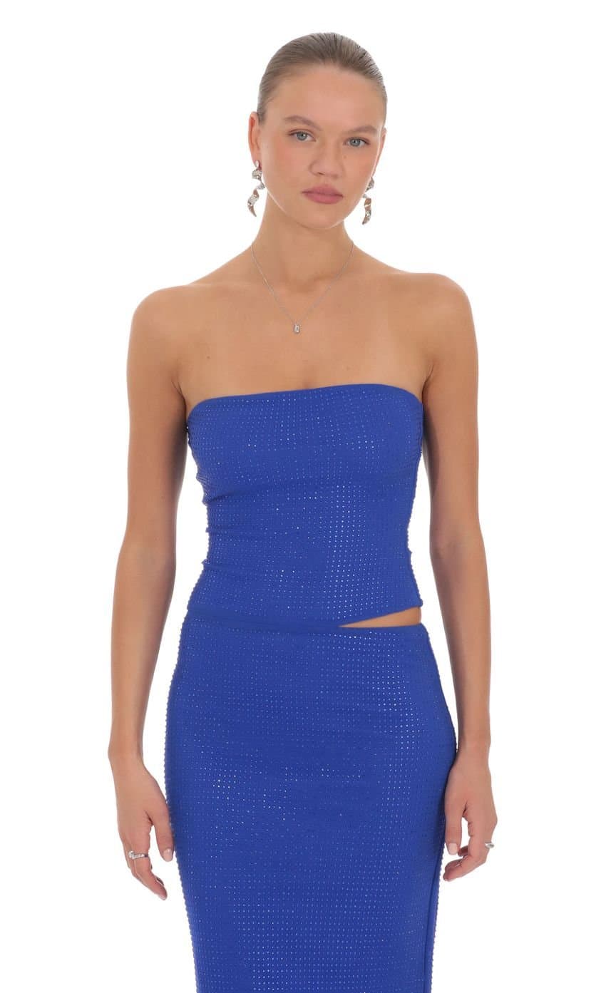 Liora Rhinestone Maxi Dress