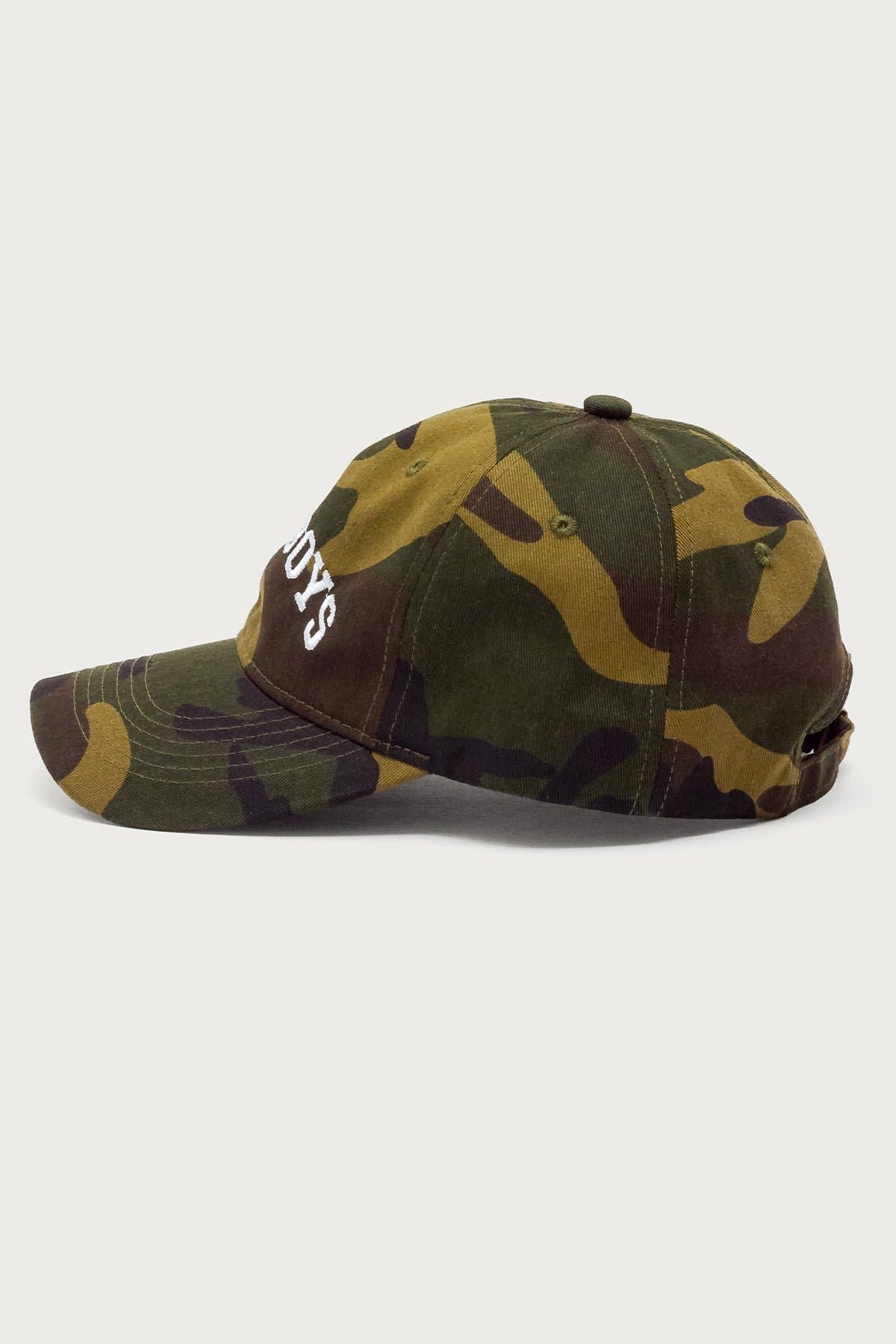 Camo Cowboys Embroidered Baseball Cap - 100% Cotton, Camo Print
