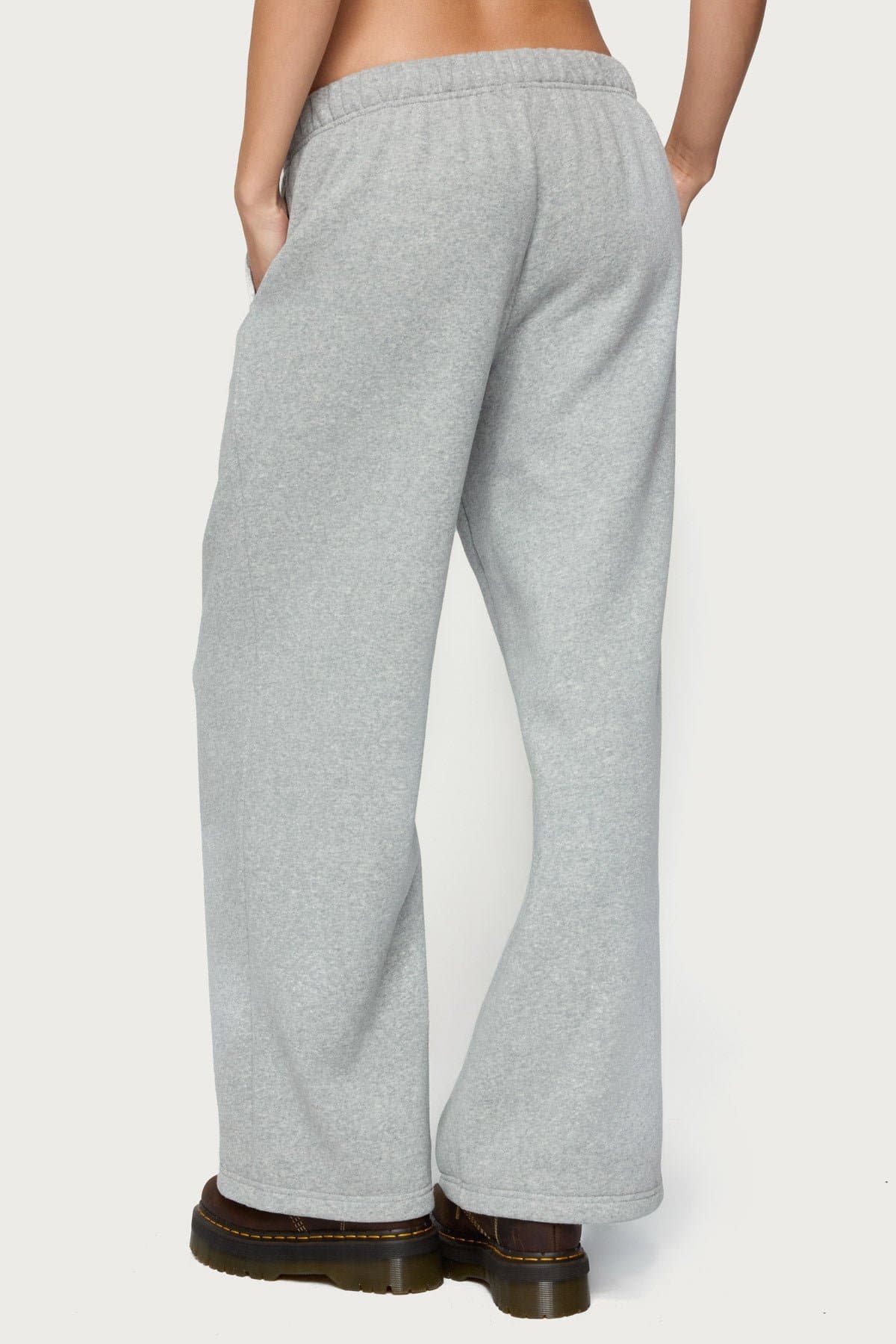 Camo Crush Edikted Sweatpants - Straight Leg Fit, Polyester Cotton, Camo Graphic Patch