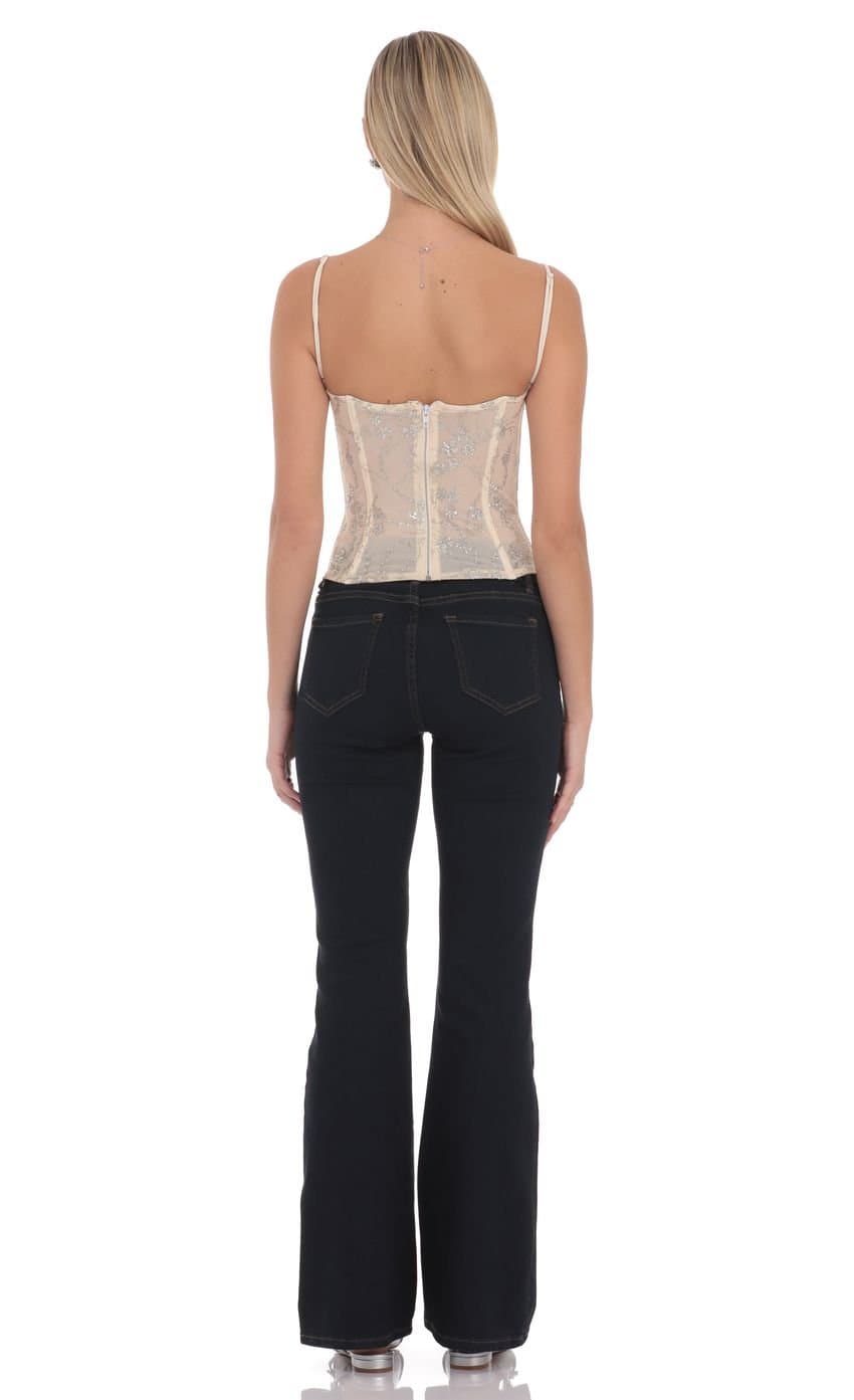 Solviera Embellished Corset Top