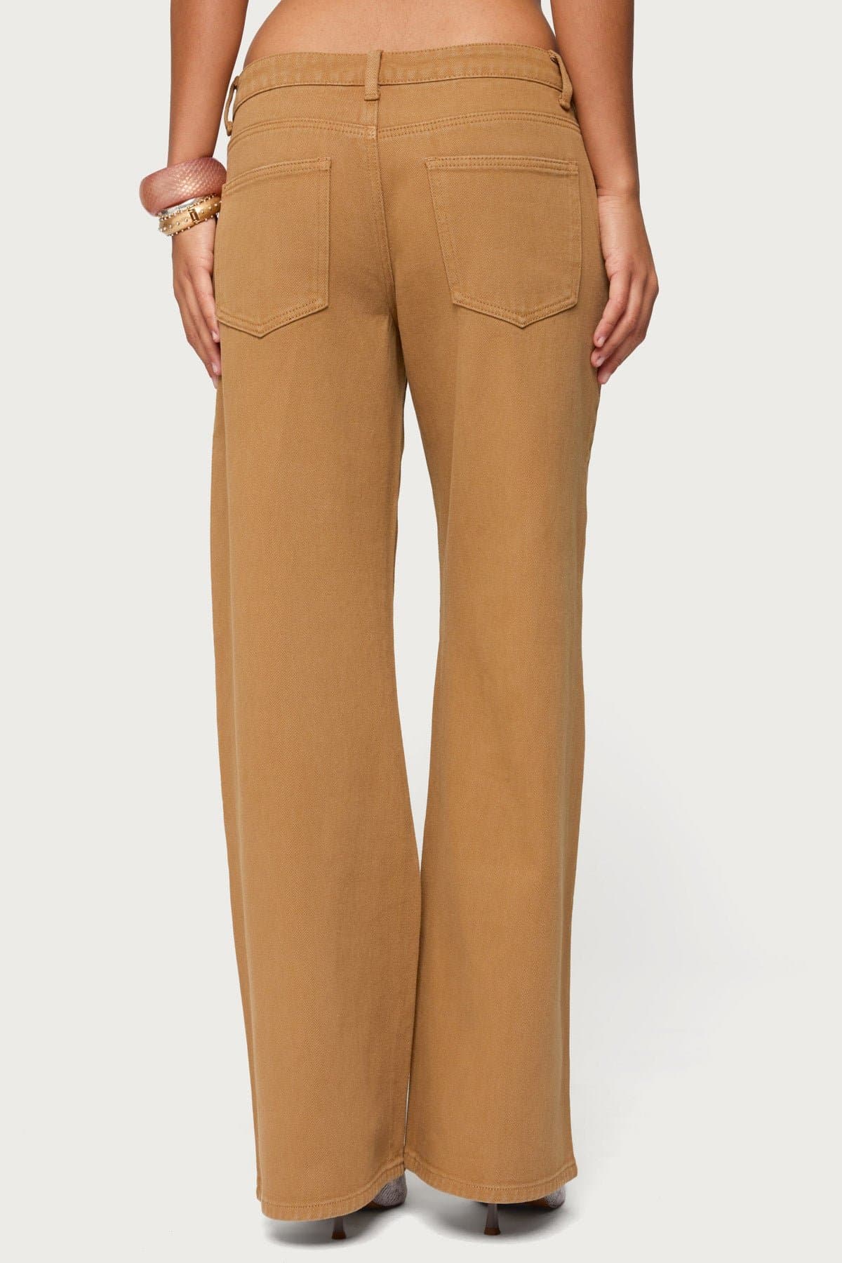 Roman Low Rise Baggy Jeans - Rigid 100% Cotton Denim, Size S Inseam 31.5in