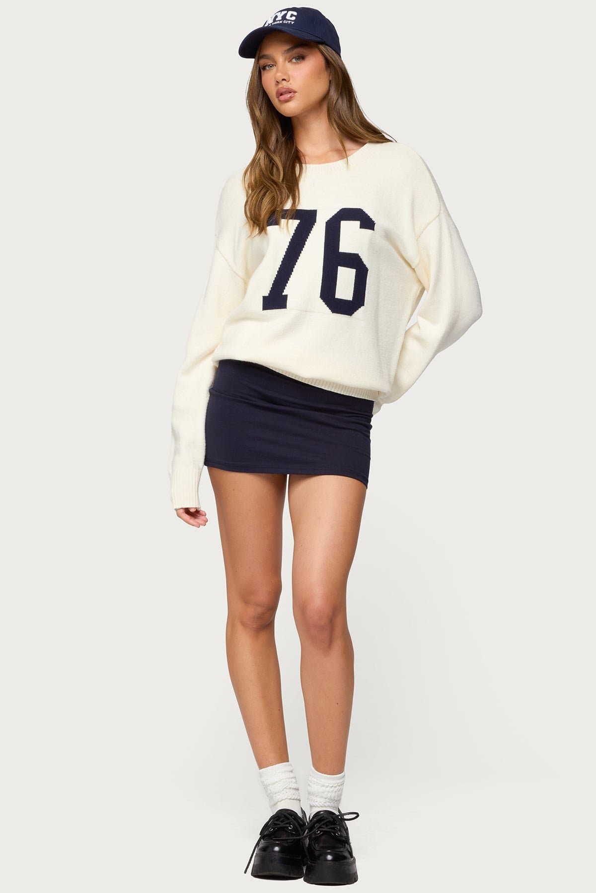 Aisha Low Rise Mini Skirt - Stretchy Cotton Spandex Fabric