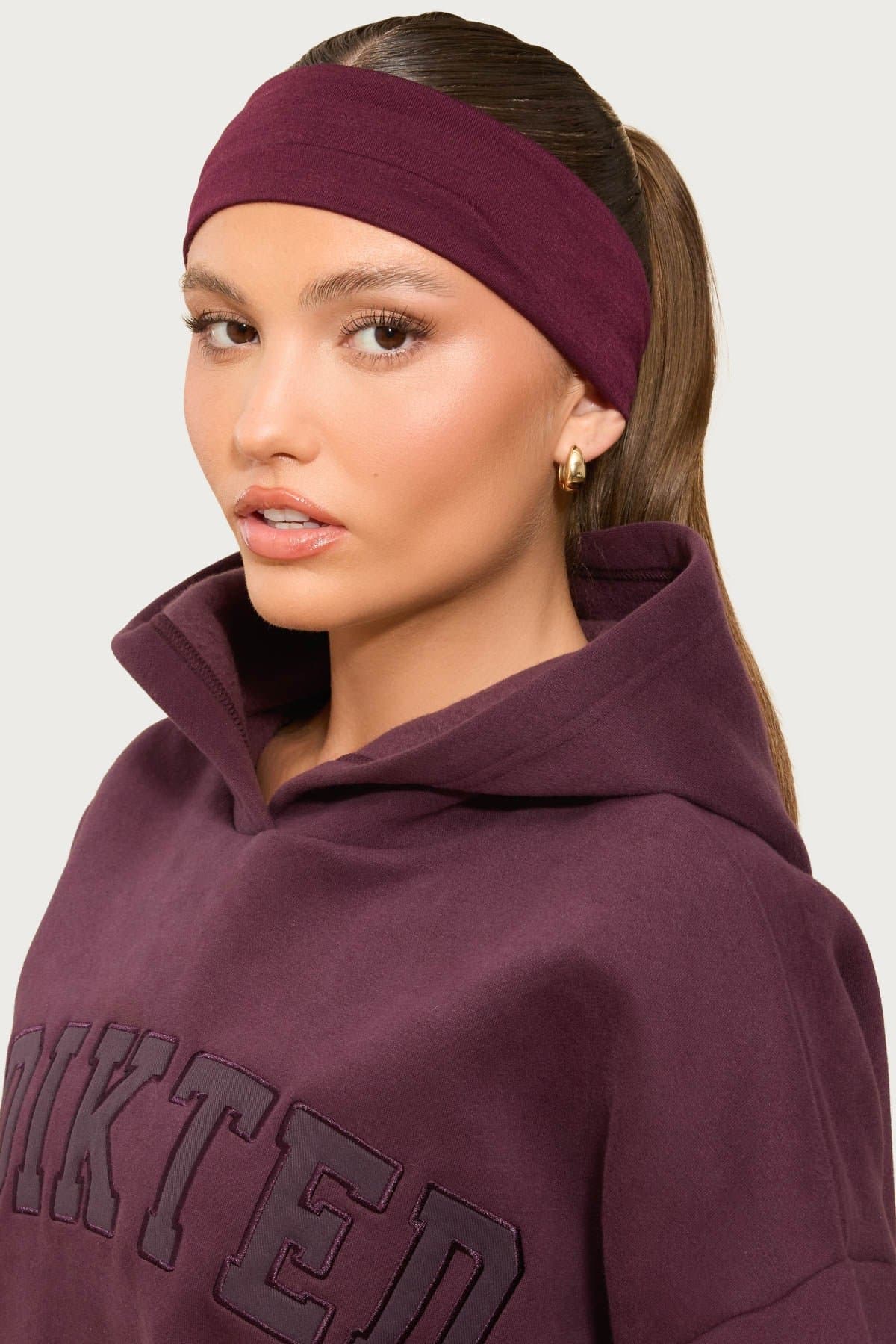 Take On The Day Wide Fit Headband Polyester Spandex 9.3 Inch Length