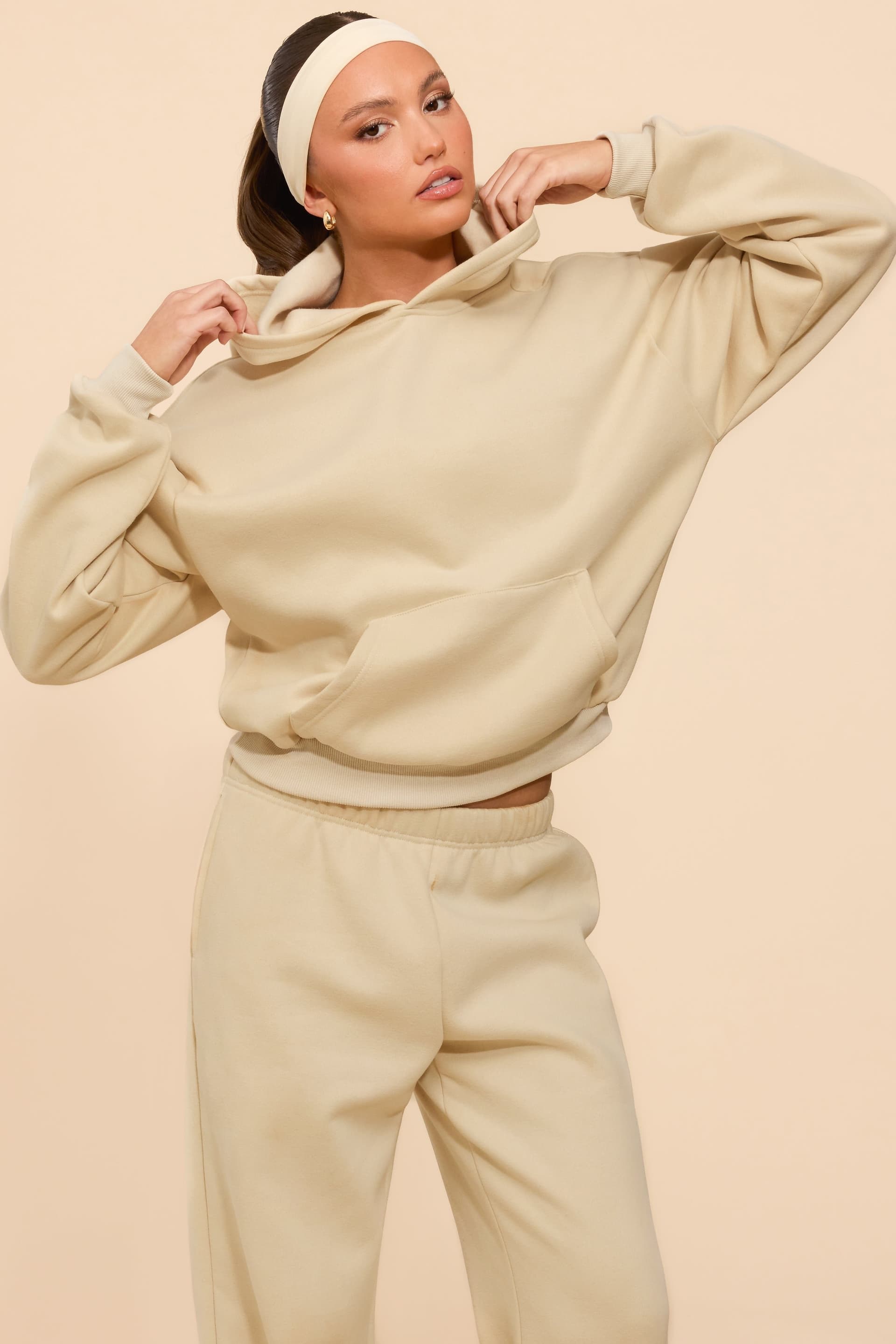 Kyrie Hoodie Matching Set Cotton Polyester Unisex