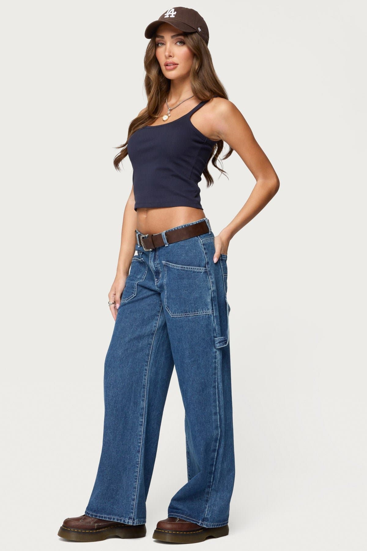 Basic Babe Tank Top - Cotton Spandex Women's Top