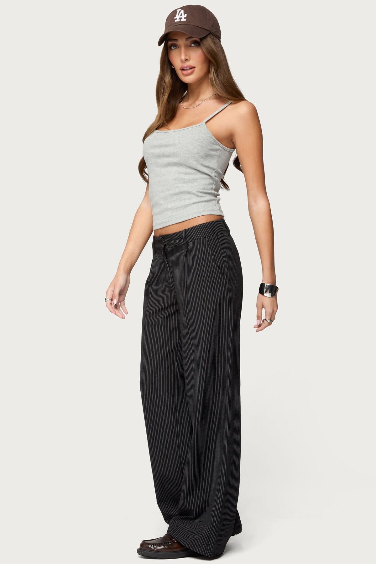 Deanna Tank Top Adjustable Straps Cotton Spandex Loungewear