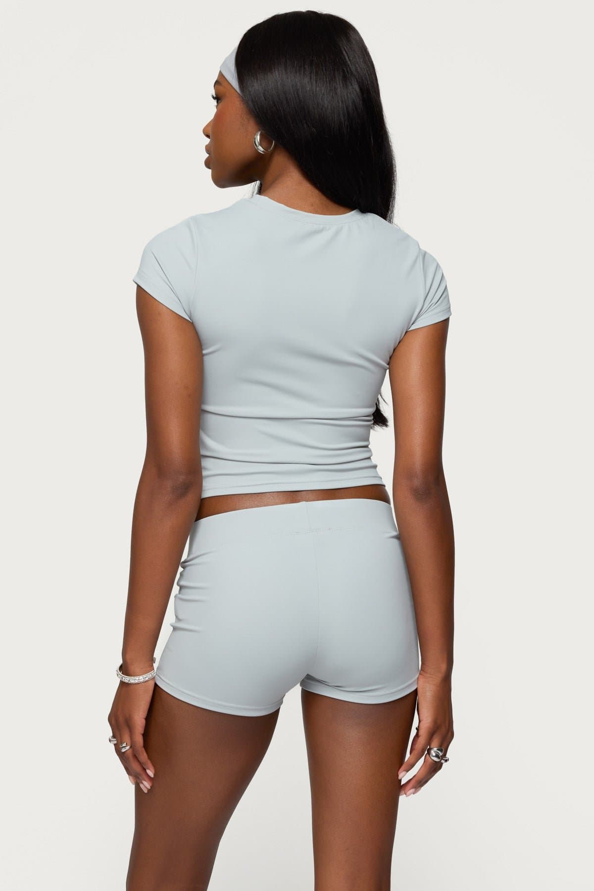 Edikted With Love T-Shirt - Nylon Spandex Graphic Tee