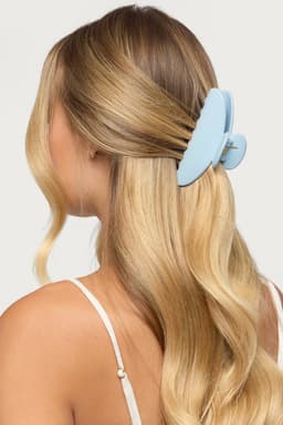 Clean Girl Polyethylene Hair Clip - 4.3 Inch Length