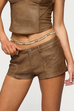 Mixed Bead Belly Chains Pack of 4 Elastic Fit Plastic 29.1 Inch Length