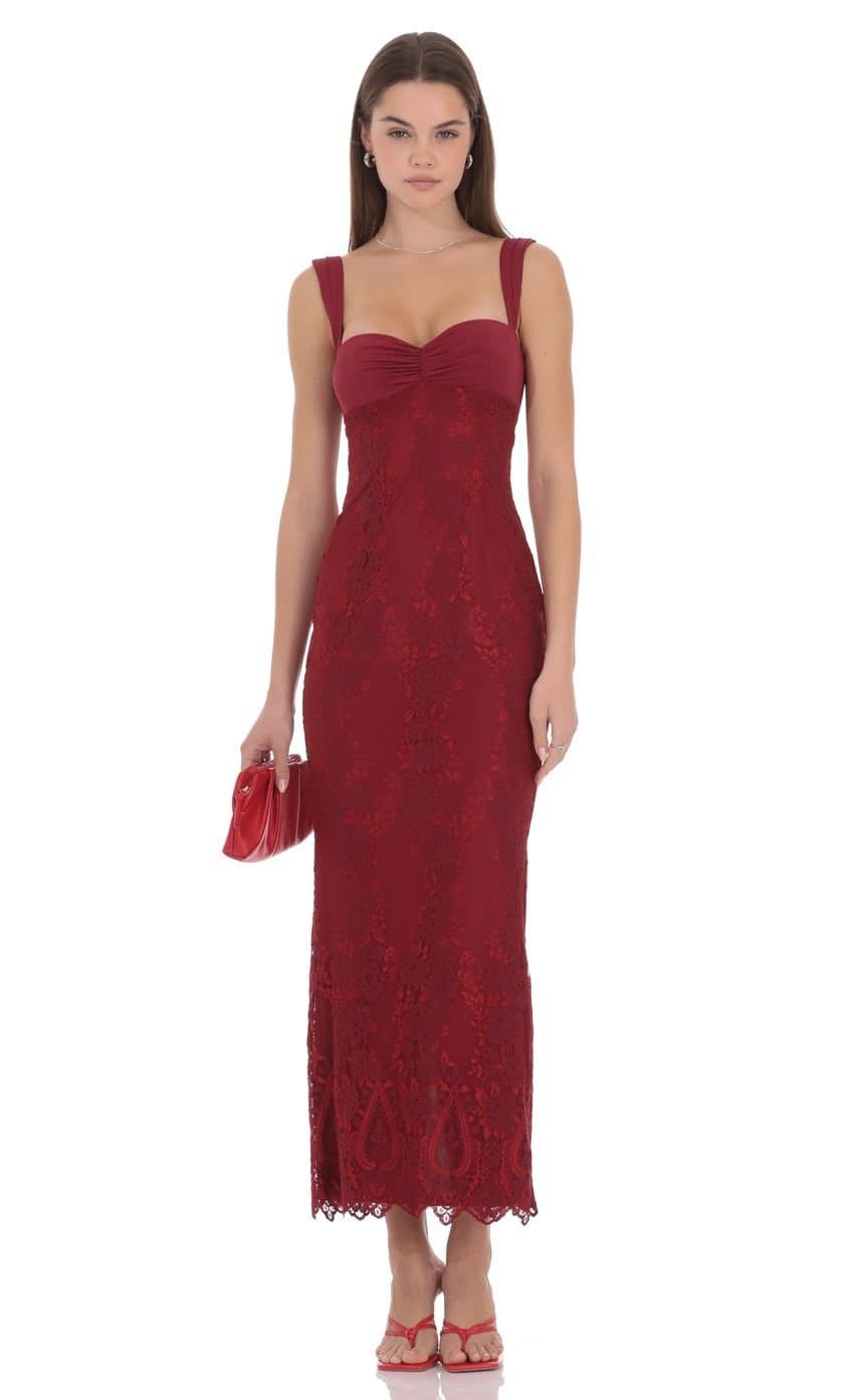 Valen Lace Maxi Dress