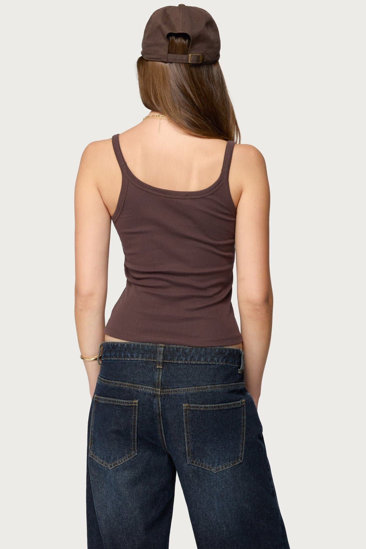 Basic Babe Tank Top - Cotton Spandex Women's Top