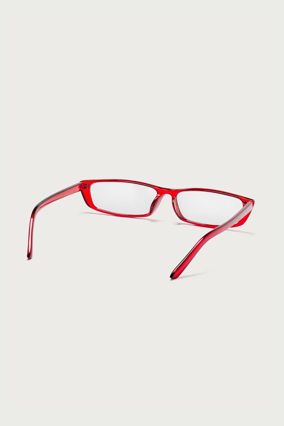 Blue Light Blocking Rectangle Glasses Polycarbonate Frame 5.2in Width