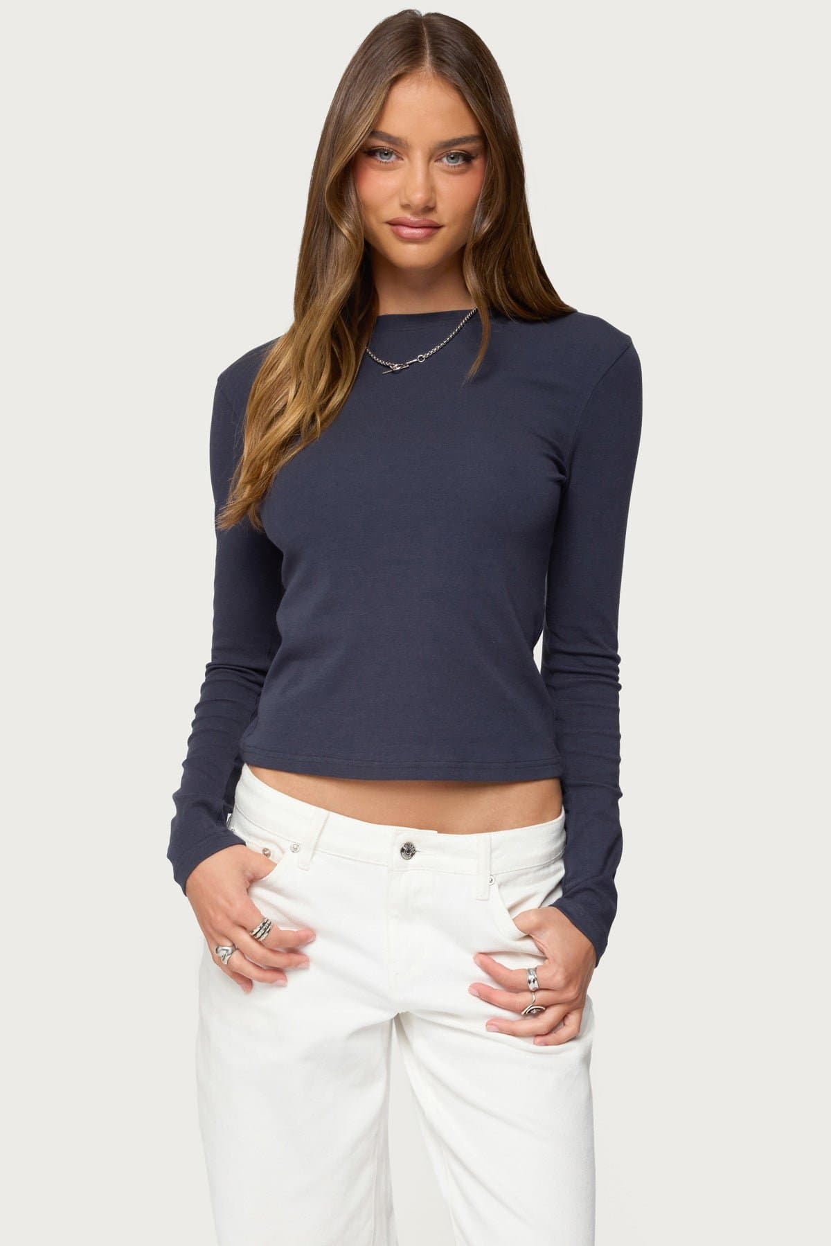 Kiyan Long Sleeve T-Shirt - Cotton Rayon Spandex Unisex