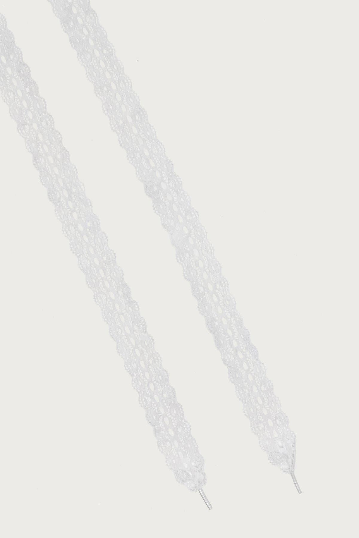 Lace Shoelaces - Nylon Spandex Fabric 47.2 Inch Length