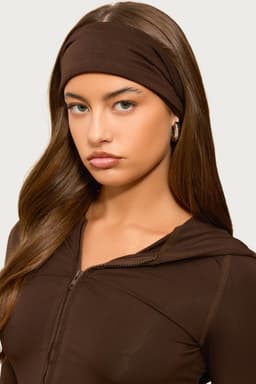 Take On The Day Headband - Wide Fit Polyester Spandex 9.3 Inch Length