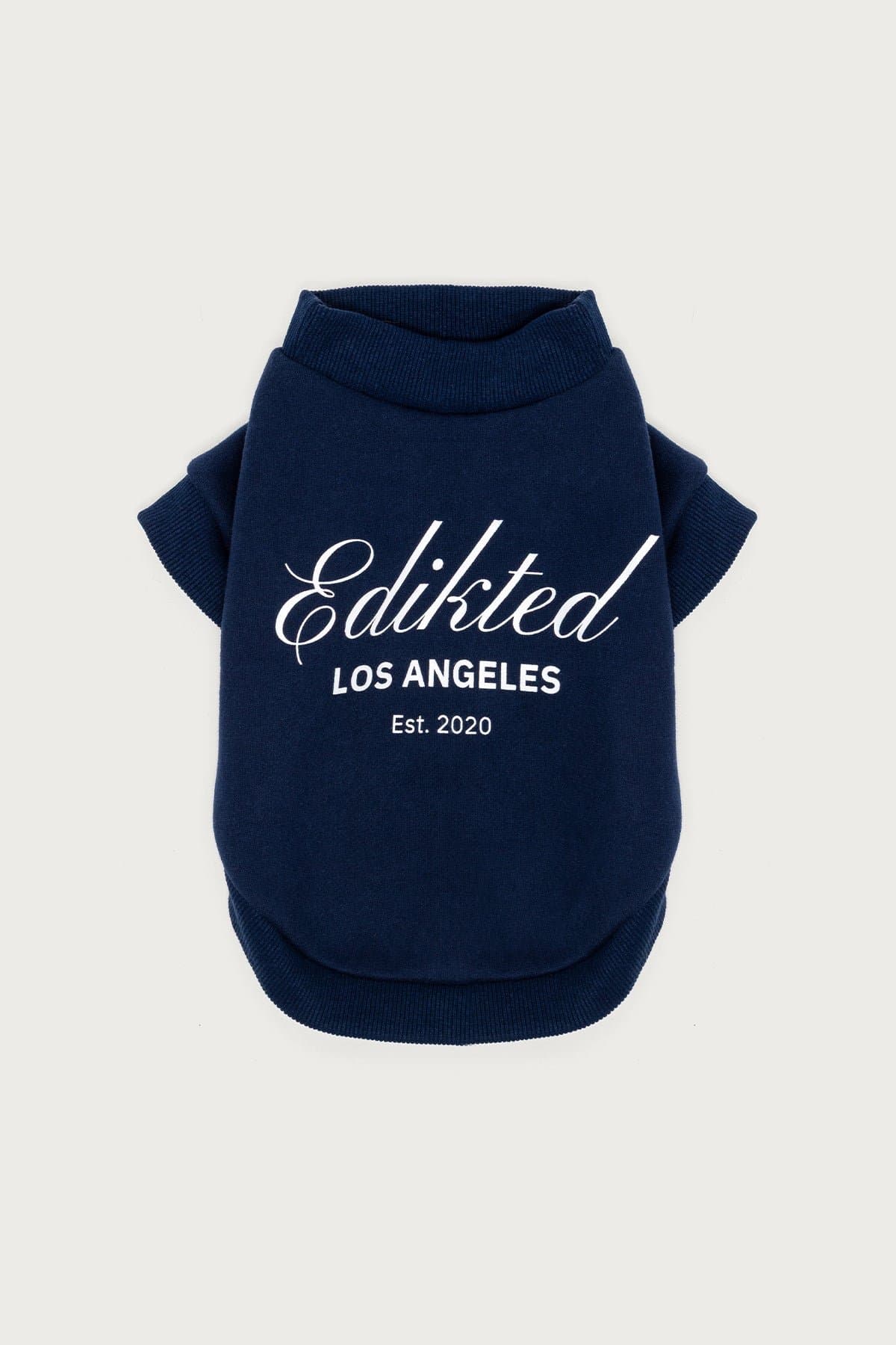 Get Edikted Pet Sweatshirt with LA Graphic - Polyester Cotton Unisex Hoodie Large