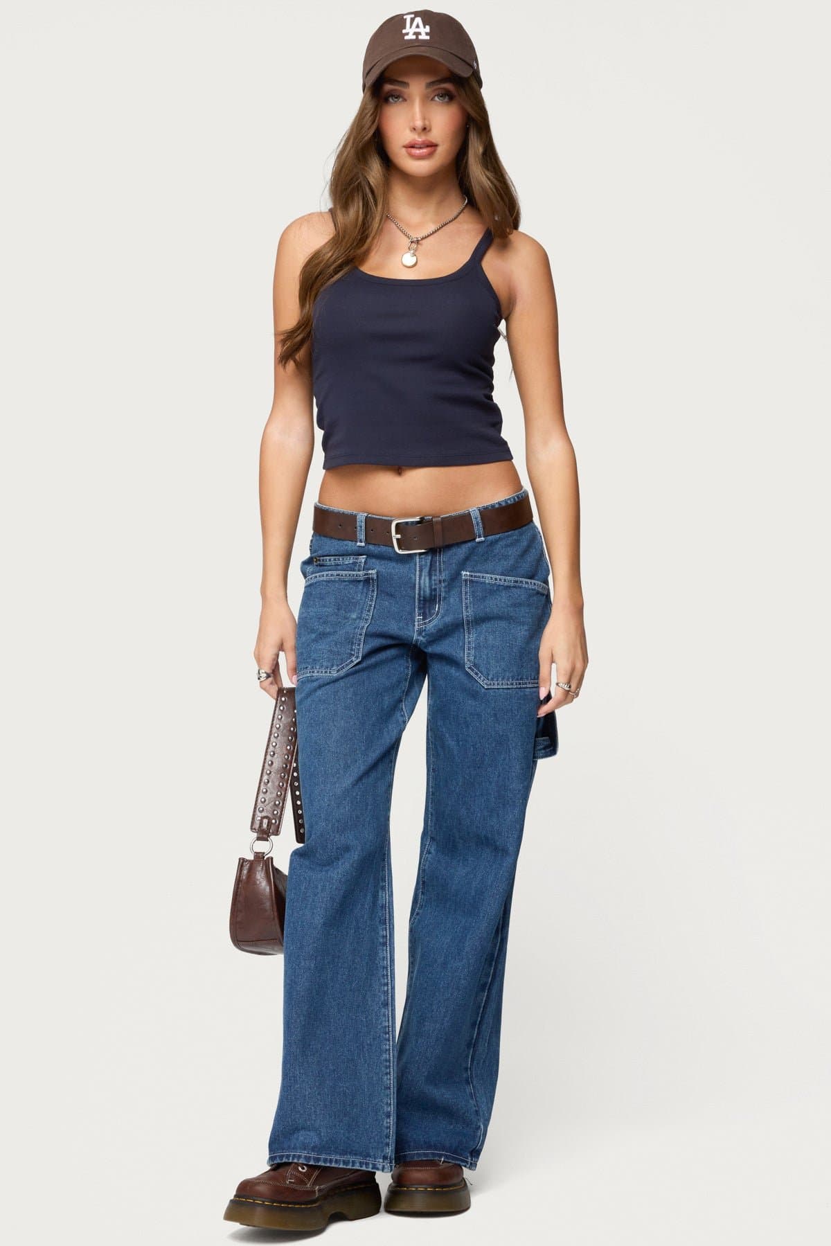 Basic Babe Tank Top - Cotton Spandex Women's Top