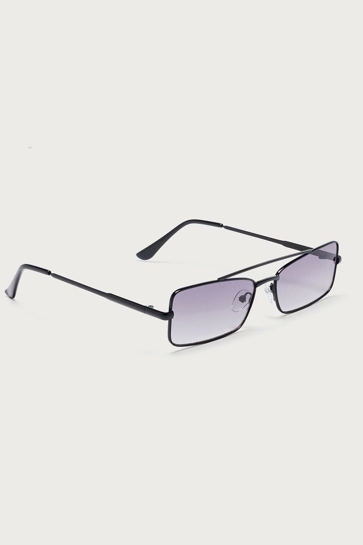 Starrey Rectangle Sunglasses - Copper Frame UV Protected Polycarbonate Lenses