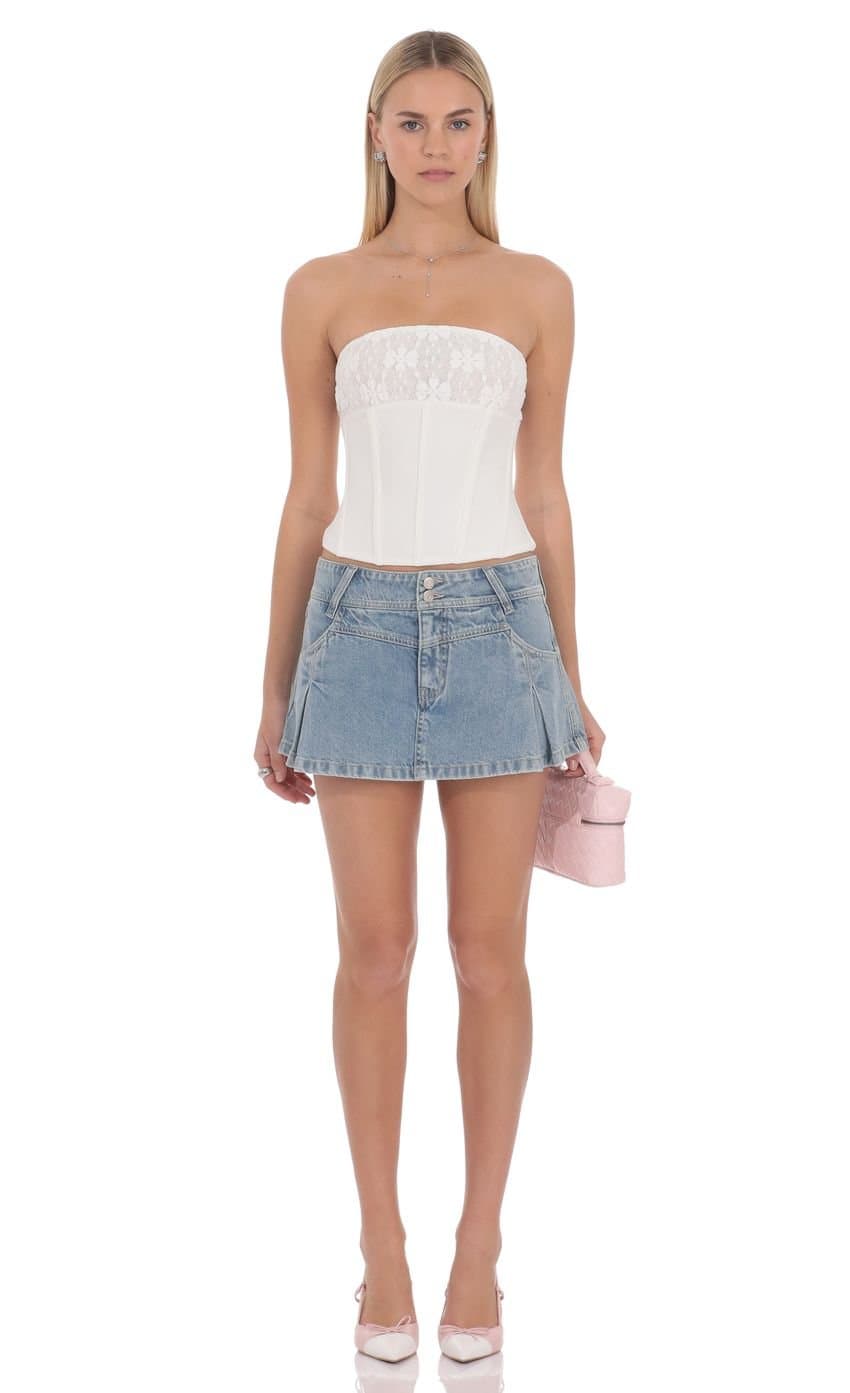 Nyelle Lace Corset Top